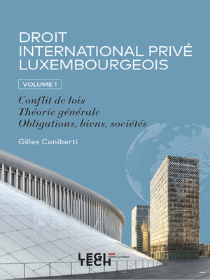cover image of Droit International Privé Luxembourgeois